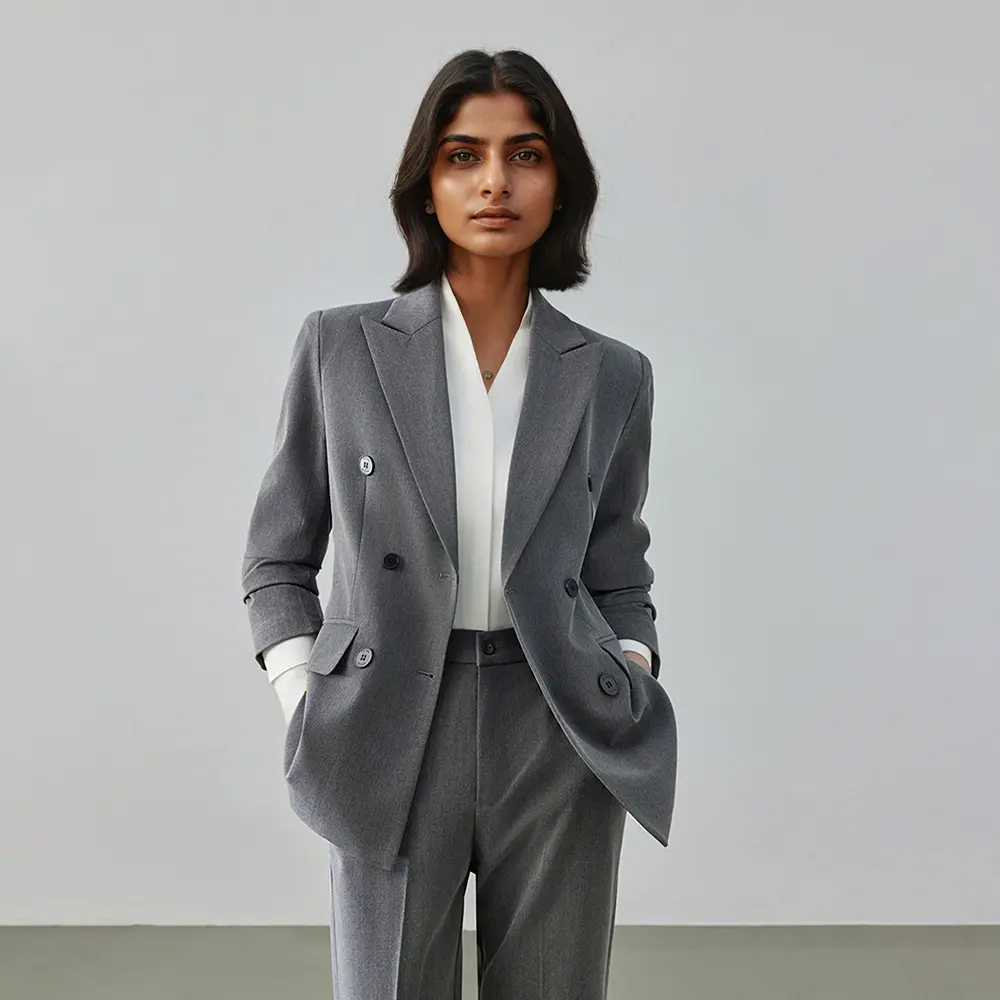 Double breasted blazer women