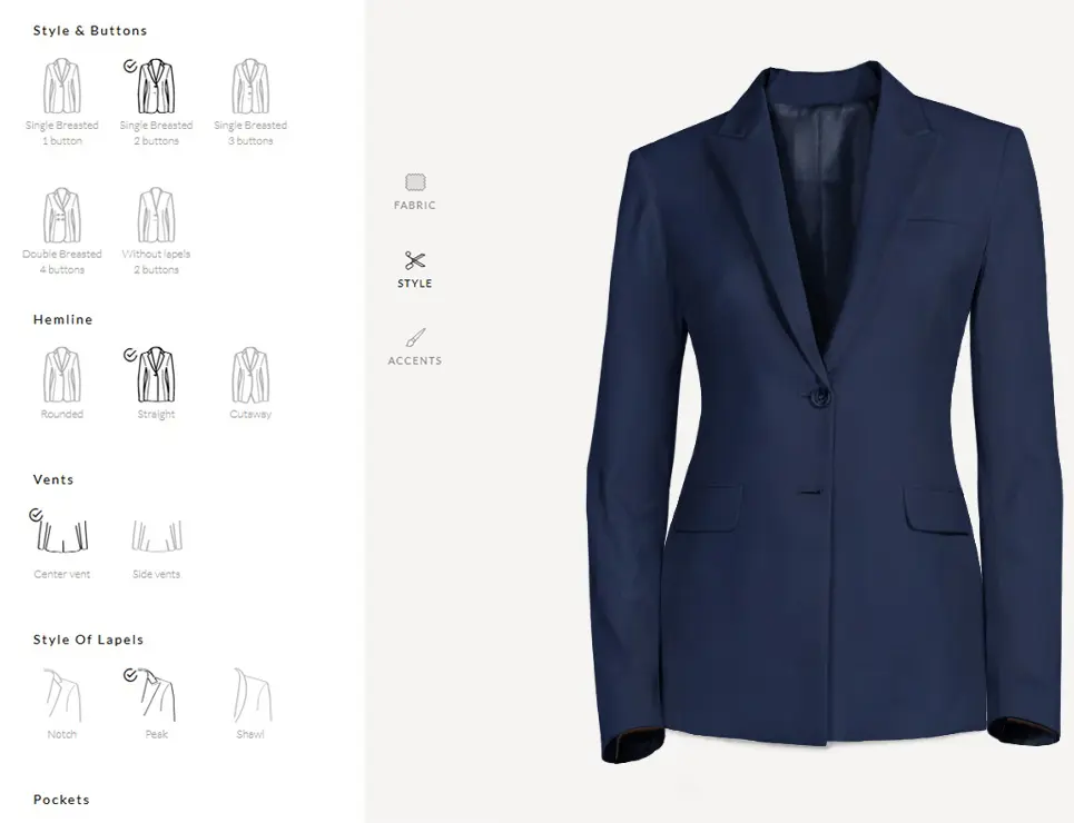 Custom Women’s Blazer Services
