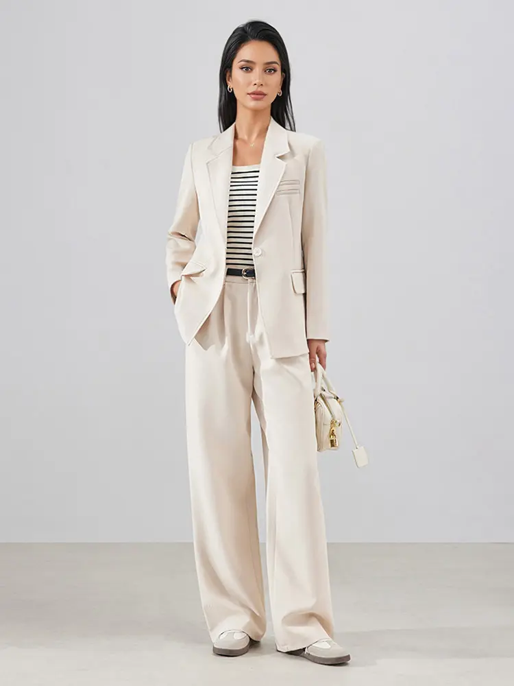 Wool blazer women 1