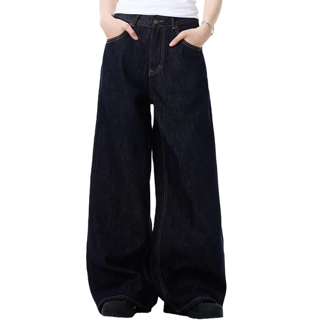 American Style Simple Retro Blue...