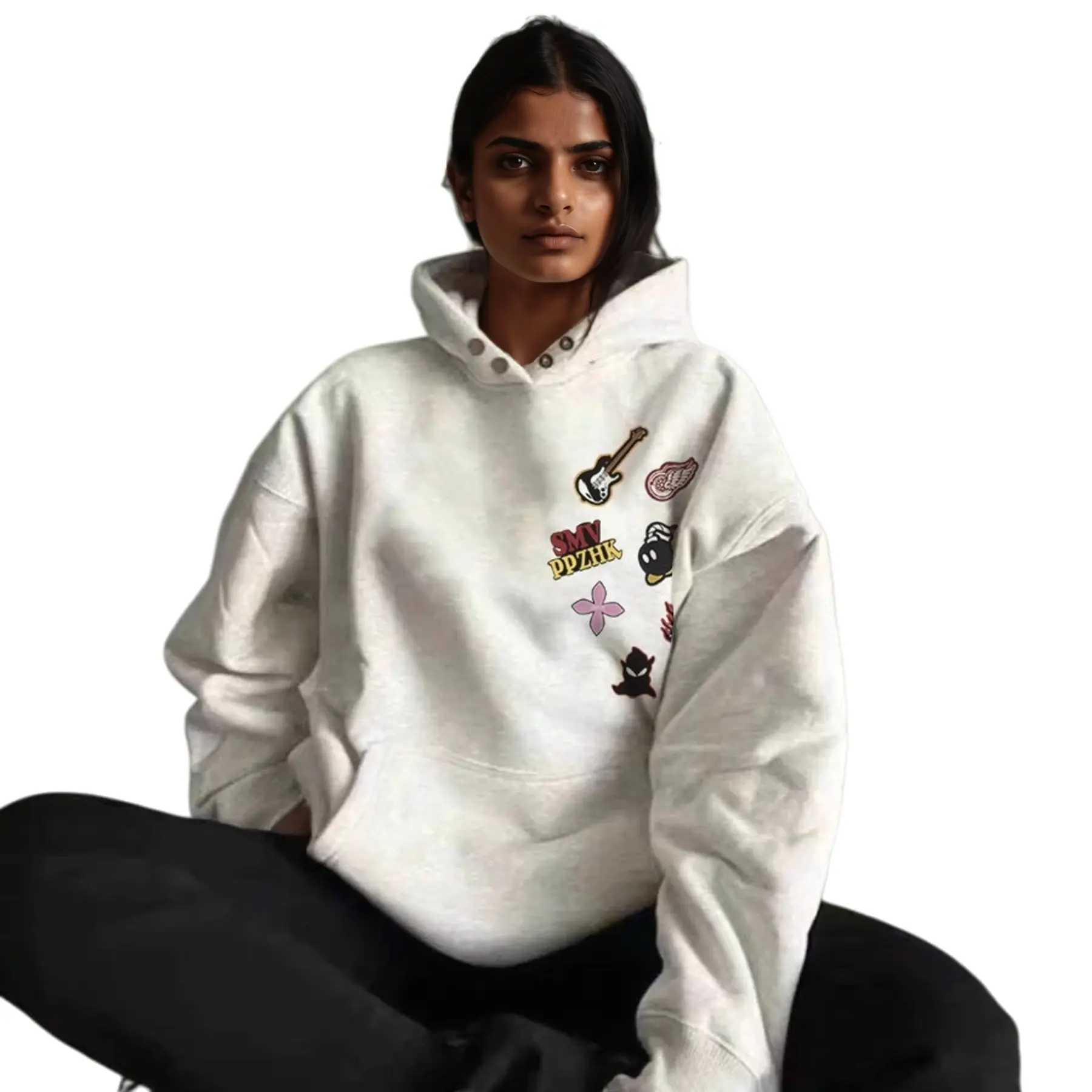 Autumn and Winter Thick Hooded Hoodie with Velvet for Women 2025 New American Design, Small and Trendy Brand Coat (4).jpg