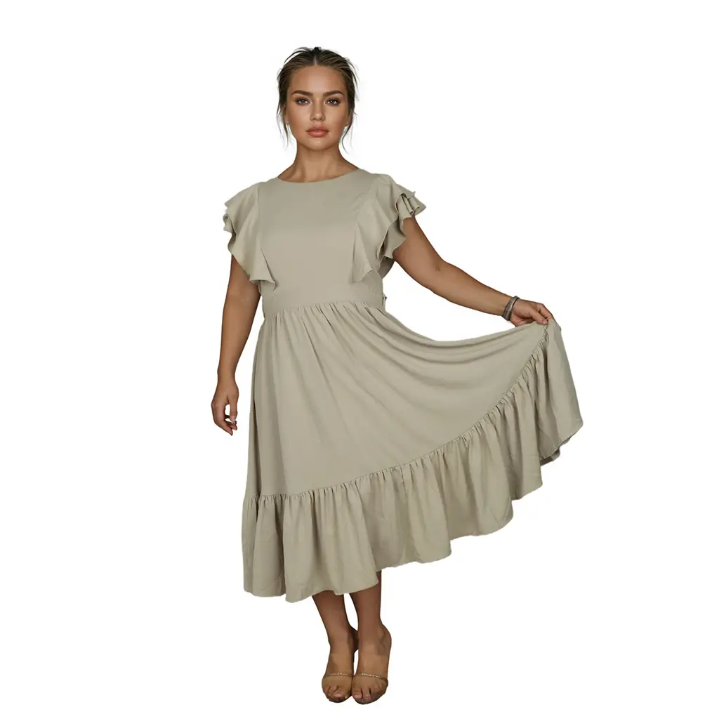 Custom Print Plus Size Maxi Dress: Effortless Summer Elegance & Unmatched Comfort